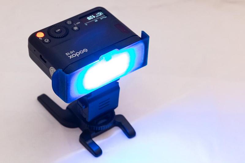 Godox MF12 flash coloured gel