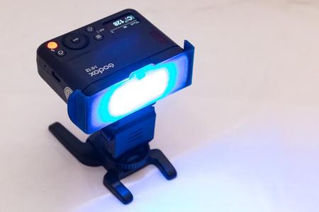 Godox MF12 flash coloured gel