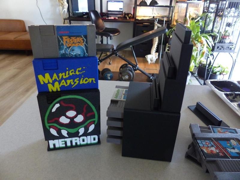 NES cartridge stand x3 (WNCR compatable)