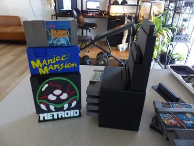 NES cartridge stand x3 (WNCR compatable)