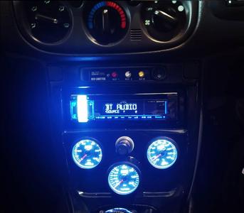 Subaru Impreza GC8 centre console gauge pod