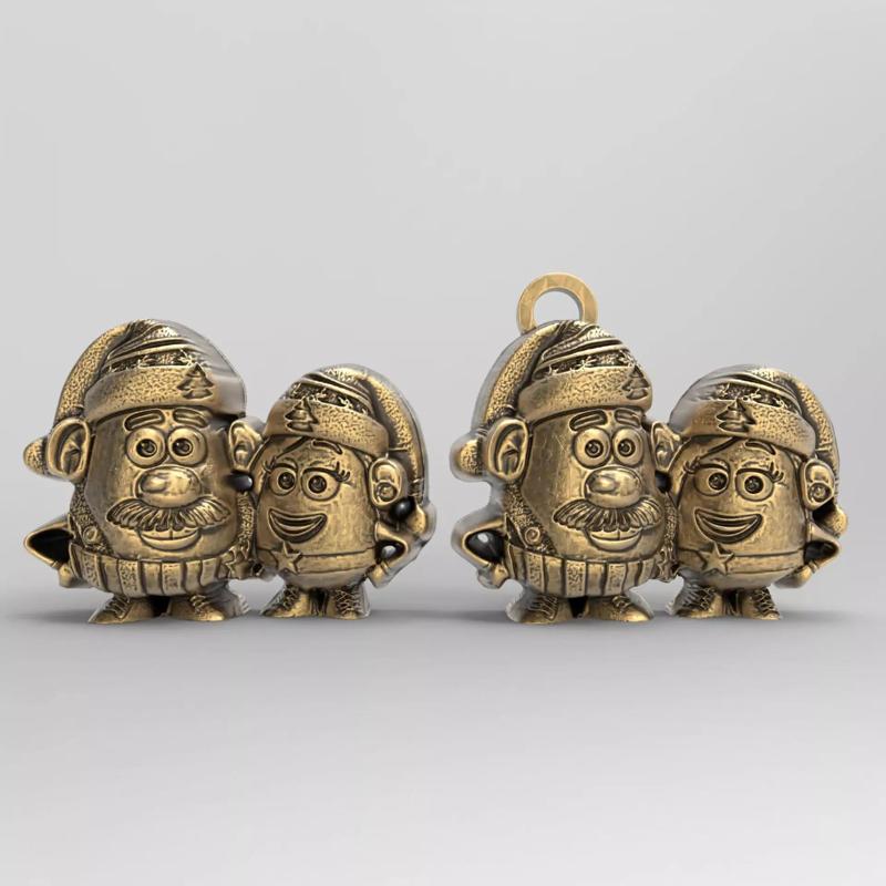 mr and mrs potato christmas decor