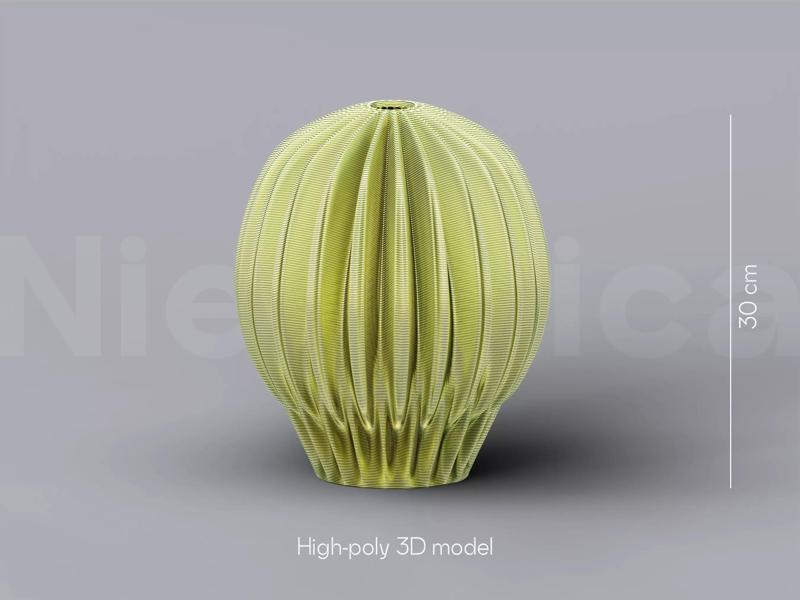 NIEDWICA VASE D-2 3D PRINTING VASE 3D MODEL STL FILE
