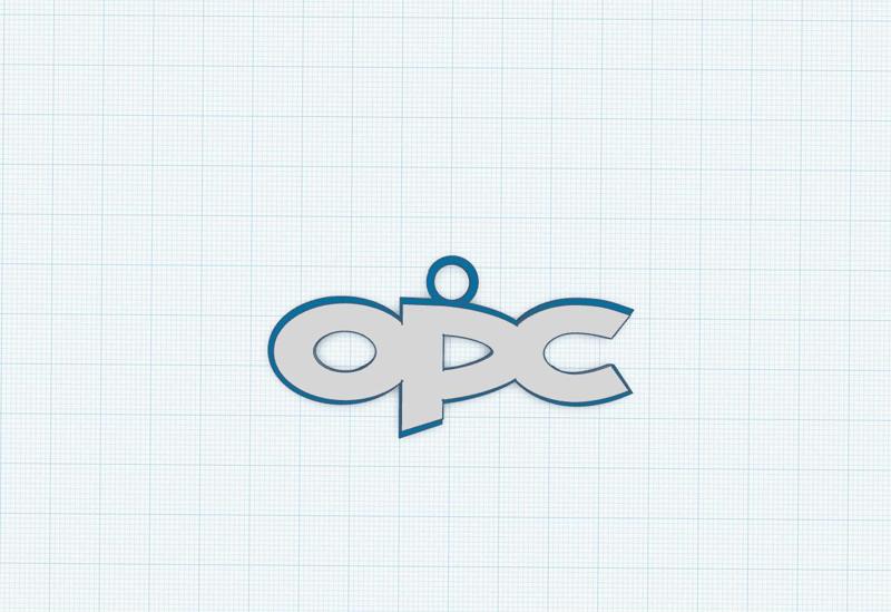 Opel Opc Keychain