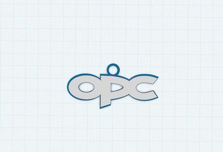 Opel Opc Keychain