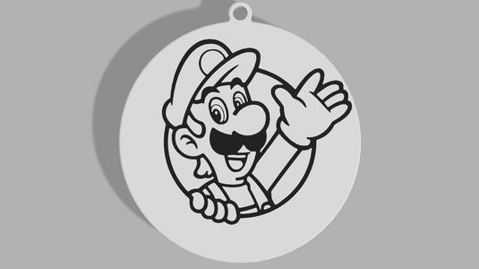 Luigi - Christmas Ornament