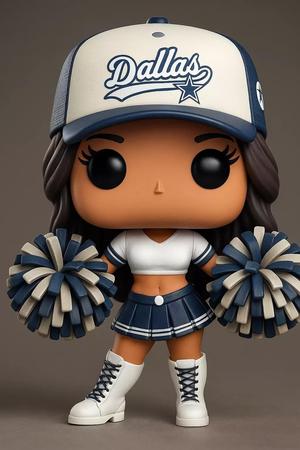 FUNKO POP CHEERLEADER Dallas Cowboys