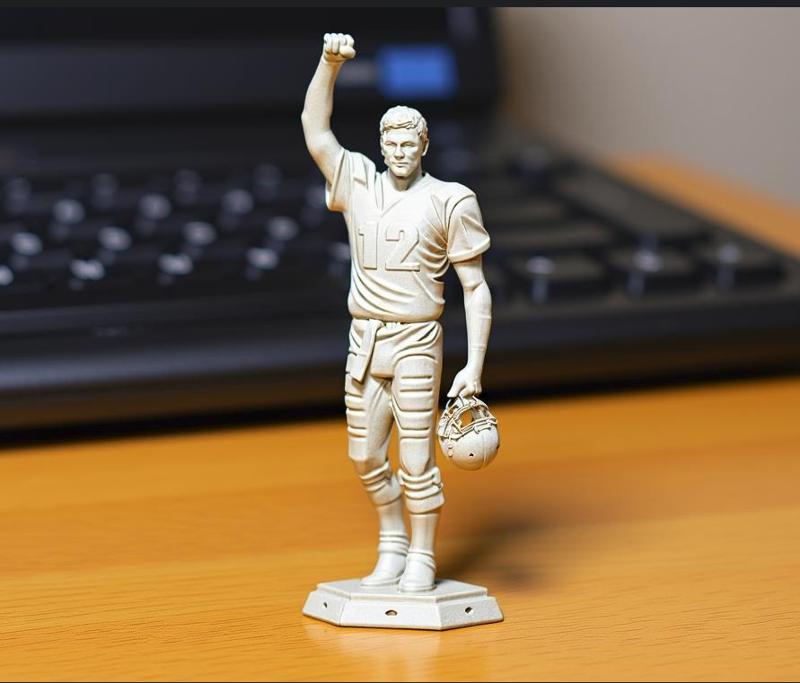 Tom brady statue - A Symbol of Glory on Your Desk - 3d print