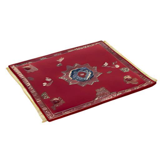 Red Floral Area Rug