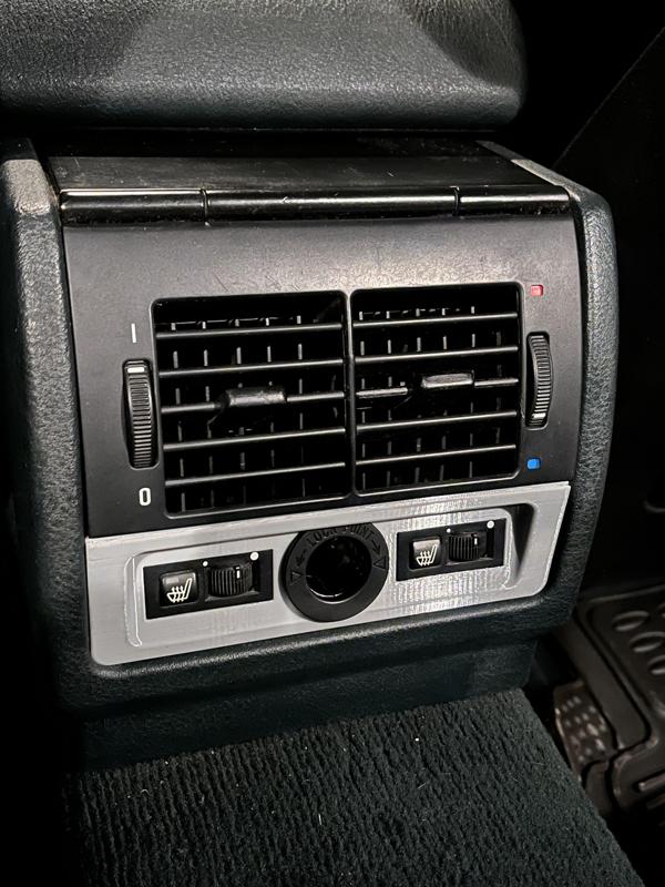 Bmw E39 Rear heating console