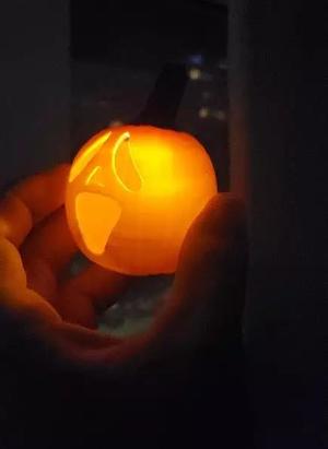 Pumpkin Lantern 01 Jack-O-Lantern 3D print model