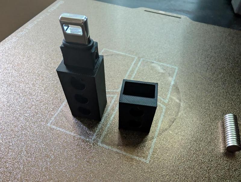 Hyundai Ioniq5 Magnetic Hide-A-Key Holder