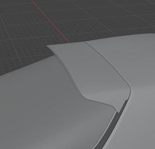 Mazda RX-7 FC3 Savannah Rear Window Louvers – 1/10 RC Scale Model , Fits Aplastics & More