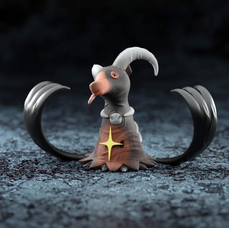 Pokemons - Mimikyu Houndoom