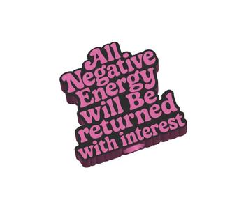 Negative Energy Straw Toppers 2 sizes 3MF File included