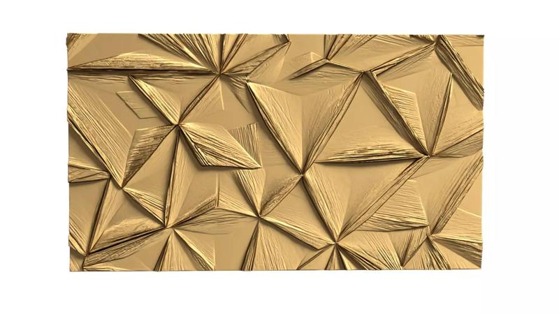 decor set wall panel ornament mural CNC 06 3D print