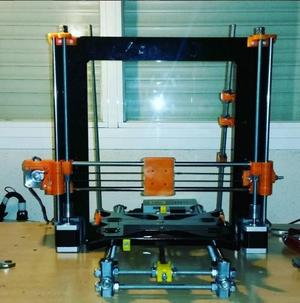Prusa i3 Hephestos on M8 Threaded Rods 