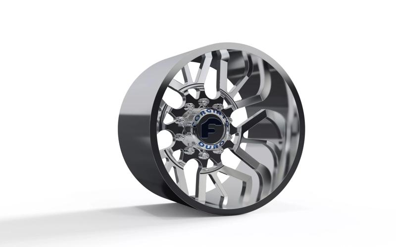 REAR forgiato Twisted Maglia-D DURO DUALLY WHEEL