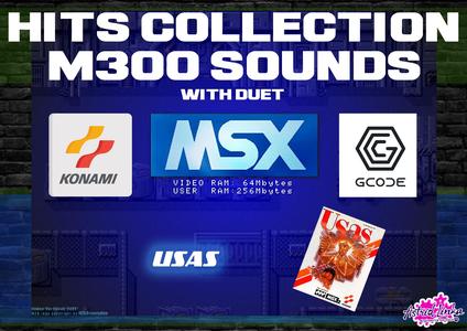 MSX - USAS - Music A on 3D printer - M300 sound - Gcode
