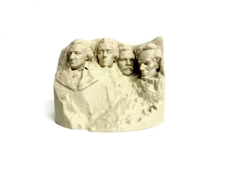Stylized Mount Rushmore
