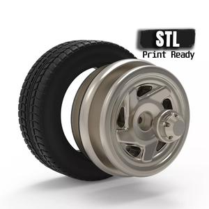 Tire Rim for DODGE pickup 1500 for WPL chassis STL files