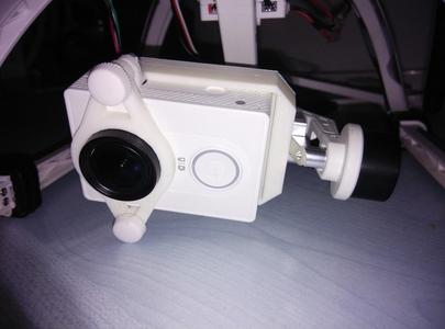 Xiaomi Yi mount for Walkera G-2D