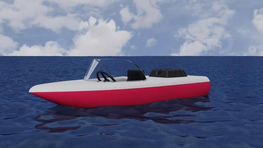 RC Boat YC Design 3D Printer Model