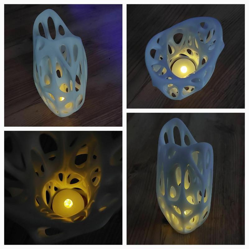 Organic Design Tower LED Decoration