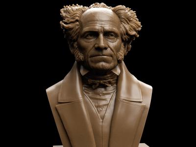 Arthur Schopenhauer Bust