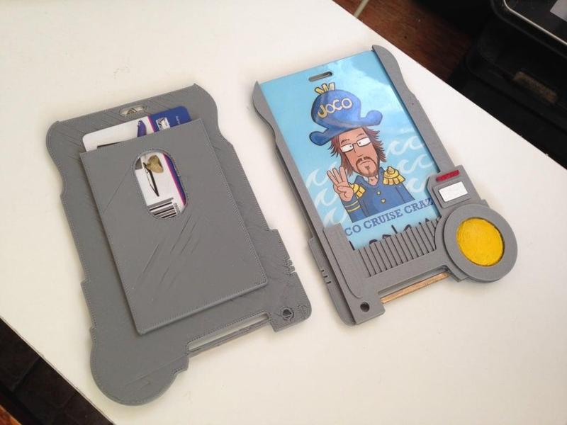 JoCo Cruise Multipass badge holder