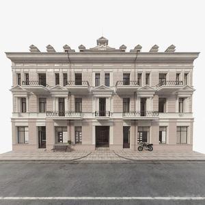 Facade Mansion the palace