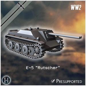E-5 Panzerkleinzerstorer Rutscher Entwicklung light tank destroy