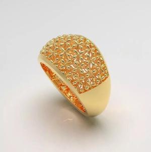 ring  gold and silver 3D printable jewelry model stl obj 3dm