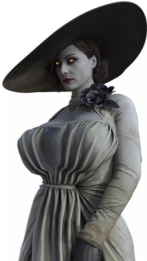 The Shadowy Elegance of Lady Dimitrescu