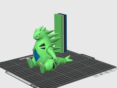 0248 TYRANITAR - FLEXIBLE - ARTICULATED - POKEMON