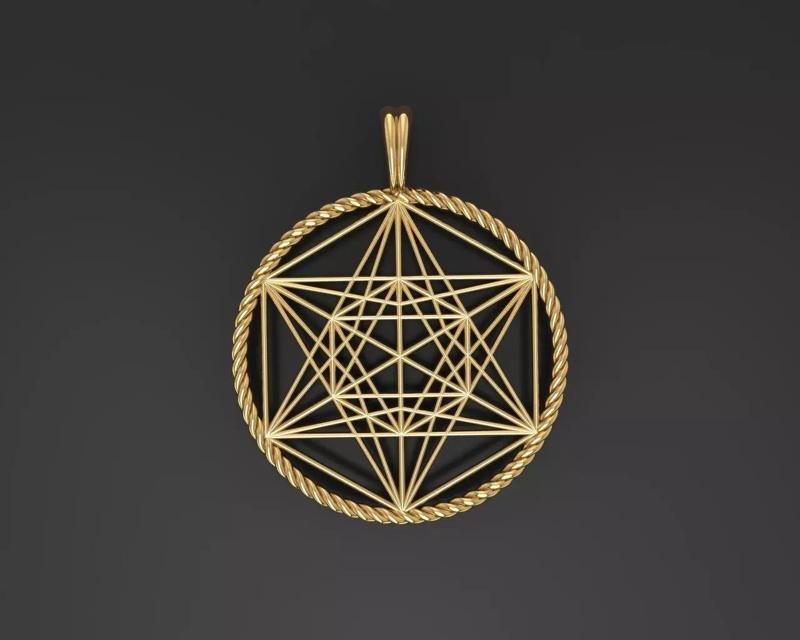 Metatron Cube Pendants