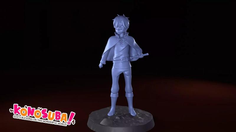 28mm Kazuma for Konosuba TRPG and DnD 3D print model