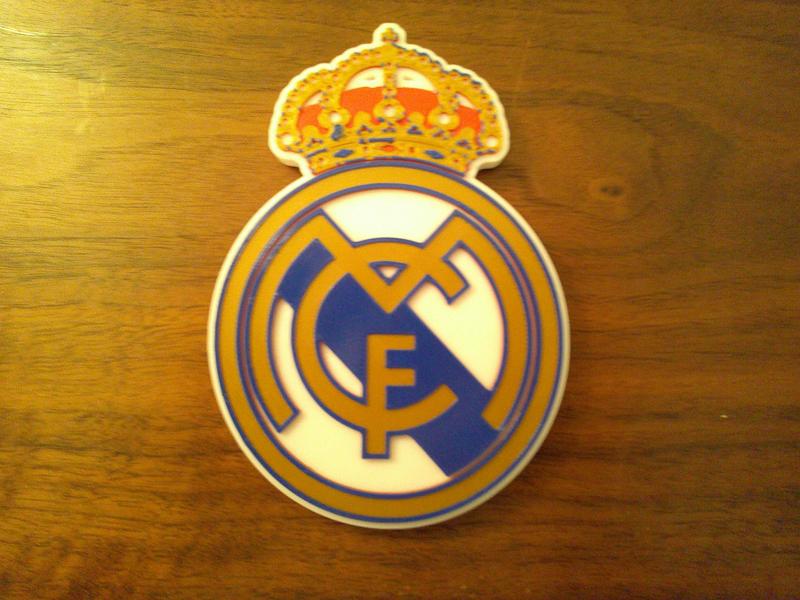Real Madrid Logo Coaster or Plaque