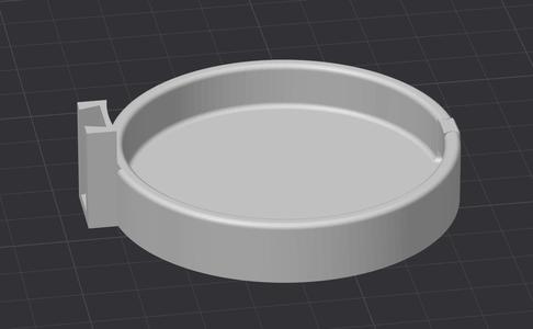 Support for 60mm lamps
