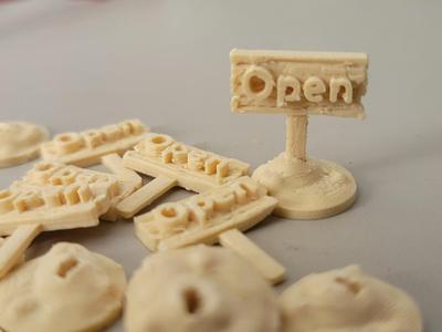 Everdell Open Sign