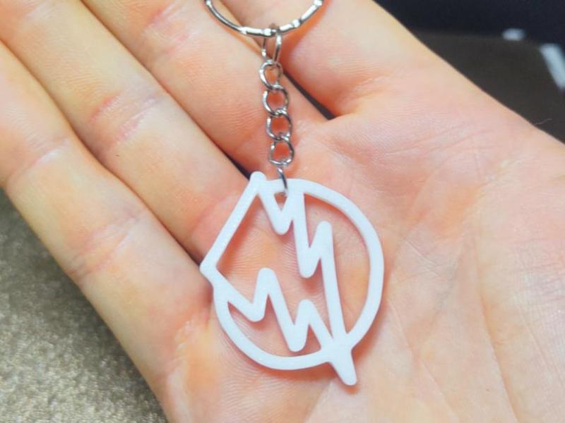lightning keychain