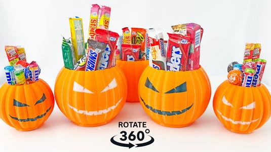 Pumpkin Rotating Desk Organizer