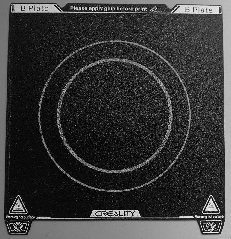Circular calibration - very fast print