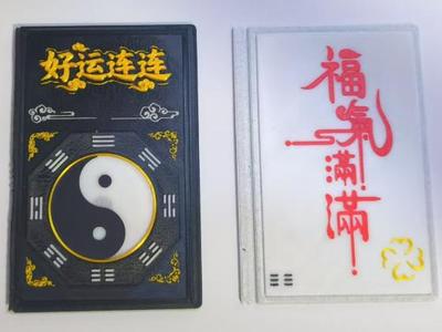 Continuous Good Luck (First 3D Printed Book)