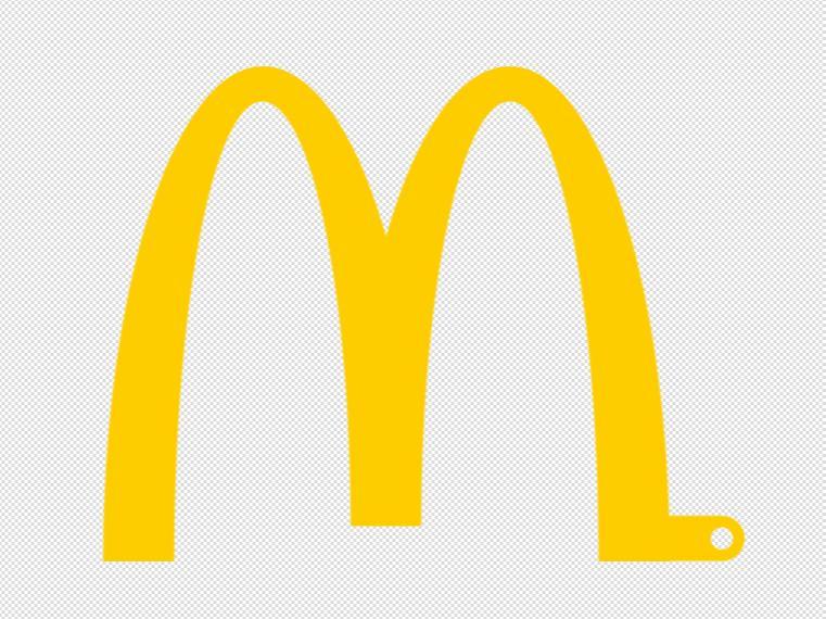 McDonald’s Logo Keychain – Classic Yellow “M”