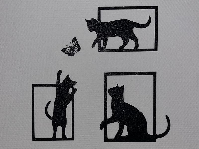 Tryptich Cat
