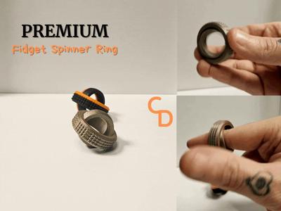 The Premium Fidget Spinner Ring Desktop Pocket 