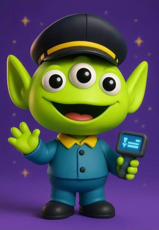 Alien Cosbaby From Toy Story