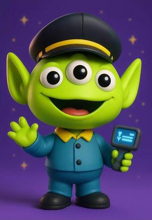Alien Cosbaby From Toy Story
