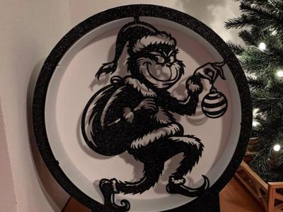 Grinch Christmas Lampe